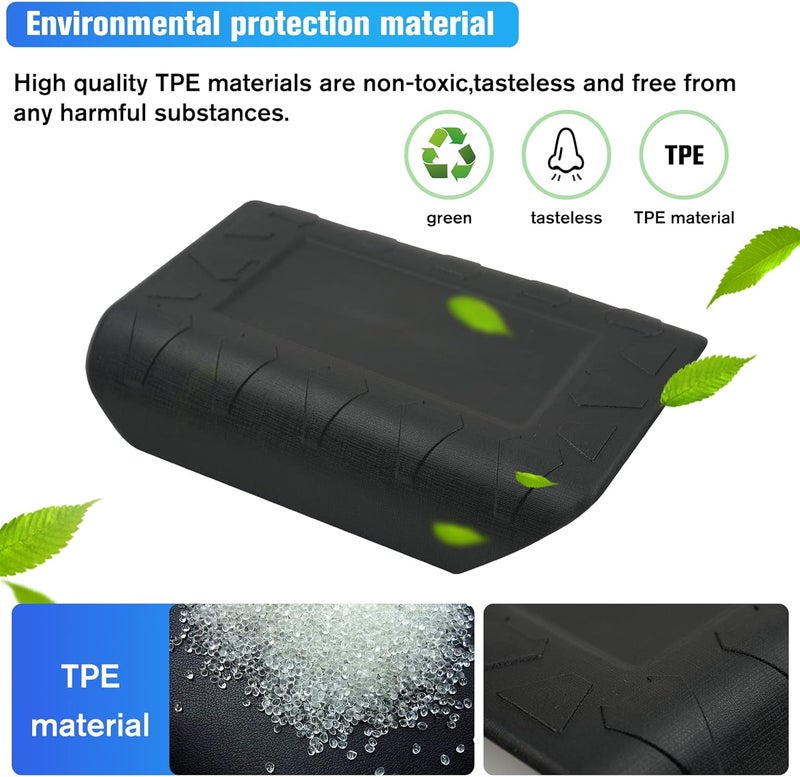 LitMiRaCle Center Console Armrest Cover Applicable to Ford Bronco 2021 2022 2023 2/4 Doors, Waterproof Car Interior Accessories Arm Rest Pad Cover Protector, Black - Image 4